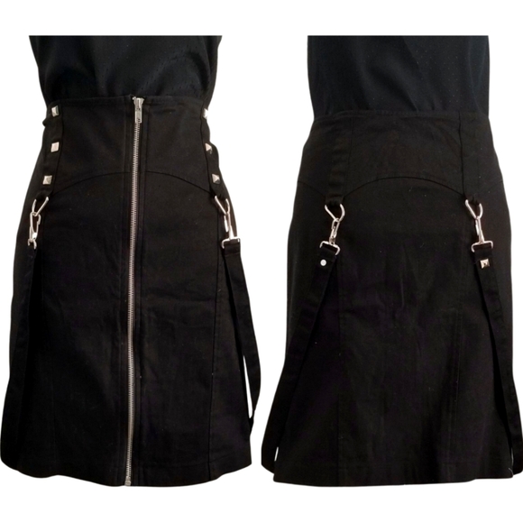 Lip Service Dresses & Skirts - SOLD Lip Service black bondage pencil skirt corporate goth